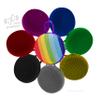 COOLBUDS True Wireless Bluetooth Speaker | Portable Speaker w/Rainbow Design, Soft Mesh Grill | Wireless Speaker Phone | FM Radio, USB, TF Card Input | Easy Control Buttons | Rechargeable (Round) view 4
