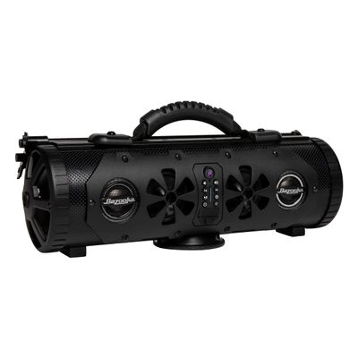 Bazooka Party Bar Mini | Portable Bluetooth IP66 Waterproof Speaker | RGB Lights | Party Button Pairing | Up to 70 HRS Battery Life | 6 Marine Grade Speakers | Black | BPB16-G3-BAT