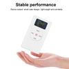 Mini Digital Radio, Portable Tuning FM Radio, Mini Digital Tuning Radio with Lanyard and Earphone for Simultaneous Interpretation/Sports view 3