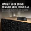 Polk Audio MagniFi Mini AX Sound Bar for TV with Wireless Subwoofer, Dolby Atmos and DTS:X Certified, Polk's patented VoiceAdjust & SDA technologies, Ultra-Compact Design, Easy Setup, Black view 3