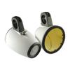Audiopipe APMP-601WETW 6-Inch Compact Multi Purpose Directional Stereo Speaker Enclosure for Car Audio, Marine, UTV, and ATV Sound System, White (Pair) view 1