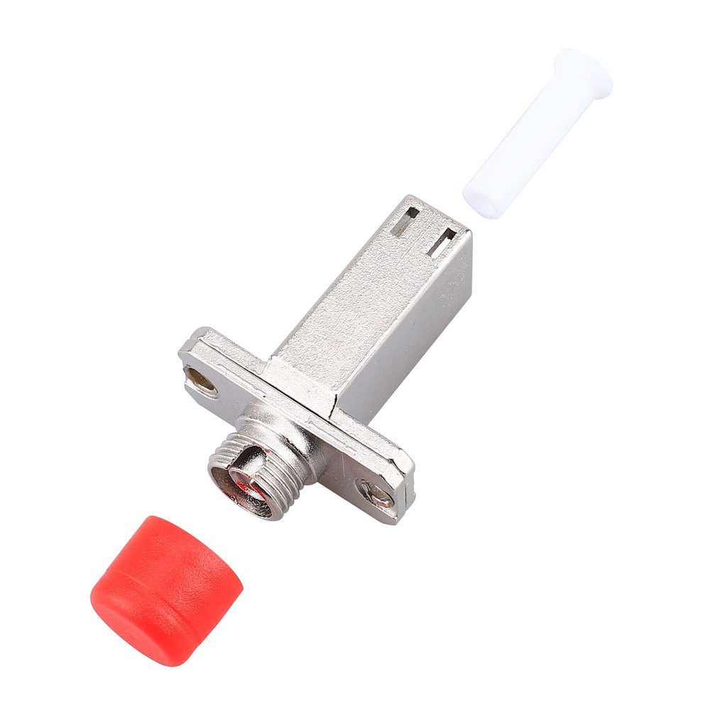 2pcs Fiber Optic Adapter LC/UPC Female to FC/UPC Female Single Mode Coupler Flange for Digital Communication interconnecting Two Fiber connectors Optical Equipment Tool