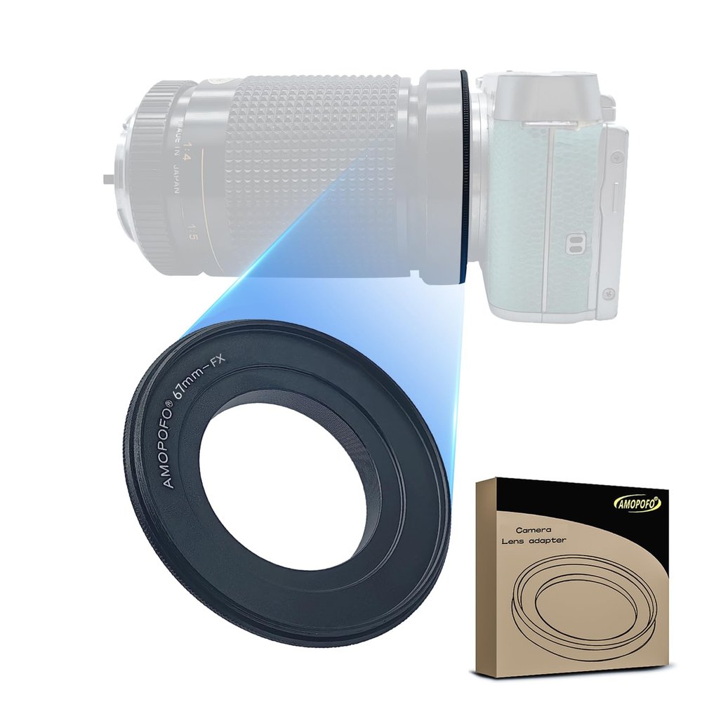 67mm Macro Lens Reverse Ring Compatible with for FX X Mount X X-E1 X-T100 X-T10 X-T1IR X-T1 X-T20 X-H1 X-M1 X-Pro1 X-Pro2,with 67mm Filter Thread Lens.Macro Shoot(67mm-FX)