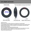 67mm Macro Lens Reverse Ring Compatible with for FX X Mount X X-E1 X-T100 X-T10 X-T1IR X-T1 X-T20 X-H1 X-M1 X-Pro1 X-Pro2,with 67mm Filter Thread Lens.Macro Shoot(67mm-FX) view 2