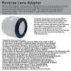 67mm Macro Lens Reverse Ring Compatible with for FX X Mount X X-E1 X-T100 X-T10 X-T1IR X-T1 X-T20 X-H1 X-M1 X-Pro1 X-Pro2,with 67mm Filter Thread Lens.Macro Shoot(67mm-FX) view 4