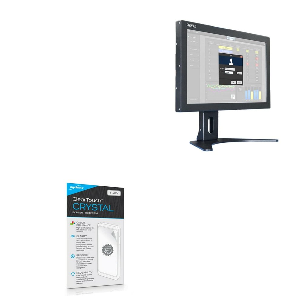 BoxWave Screen Protector Compatible with Dynics BBK (12.1in) - ClearTouch Crystal (2-Pack), HD Film Skin - Shields from Scratches