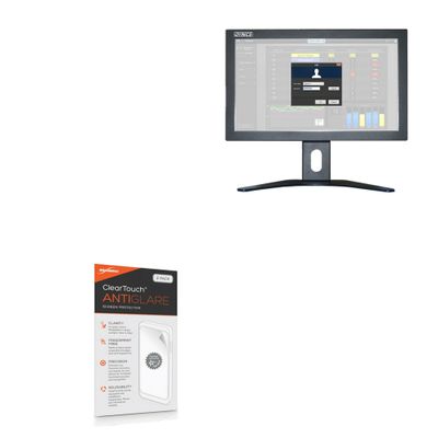 BoxWave Screen Protector Compatible with Dynics BBK (18.5in) - ClearTouch Anti-Glare (2-Pack), Anti-Fingerprint Matte Film Skin