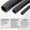 SUANWANG Split Loom Tubing 23Mm28.5Mm-36Mm42.5Mm Bellows Pipe Flexible Tube for Protecting Wires in Industry, Homes and Offices,23mm28.5mm50M view 2