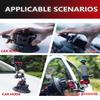 IFOOTAGE VS-118 Suction Cup Camera Car Mount,Vacuum Suction Mount,for Video Shooting on Winshield,Vehicle,Wall,Boats,Compatible with Action Cameras, DSLR,Gopro,Max.Payload 44.1lb/20kg view 2