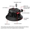 IFOOTAGE VS-118 Suction Cup Camera Car Mount,Vacuum Suction Mount,for Video Shooting on Winshield,Vehicle,Wall,Boats,Compatible with Action Cameras, DSLR,Gopro,Max.Payload 44.1lb/20kg view 3