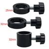Lab Microscope Slides 32mm / 25mm Industry Stereo Microscope Metal Column Pillar Bar Adapter with Screw Microscope Parts (Color : 32mm A) view 3