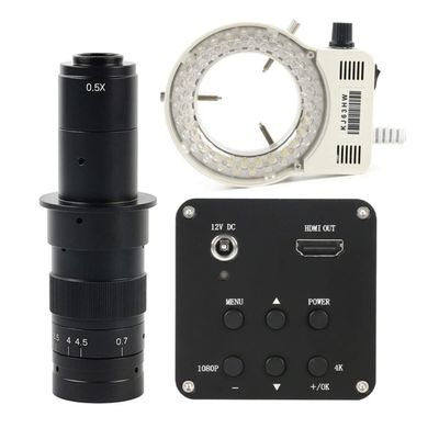 TYZK Microscope Kit 1080P 4K UHD 8MP Industrial C Mount Video Microscope Camera Microscope Lens Adapters (Color : 5)