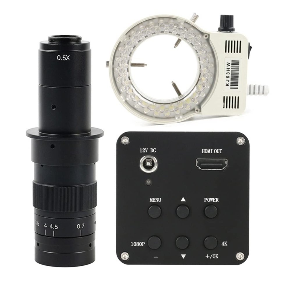 TYZK Microscope Kit 1080P 4K UHD 8MP Industrial C Mount Video Microscope Camera Microscope Lens Adapters (Color : 5)