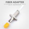 2pcs Fiber Optic Adapter LC/UPC Female to ST/UPC Female Single Mode Coupler Flange for Digital Communication interconnecting Two Fiber connectors Optical Equipment Tool view 2