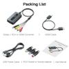 Sedytetoc RCA Svideo to HDMI Converter with HD Cable(RCA and Svideo Integrated), CVBS Composite AV to HDMI Converter view 2