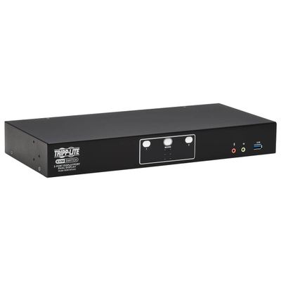 Tripp Lite DisplayPort KVM Switch 2 Monitors 2 Computers, Dual Monitor KVM Switch, UHD 4K@60Hz Video, Two USB 3.2 Gen 1 Ports, 3-Year Warranty (B006-HD2UA2)