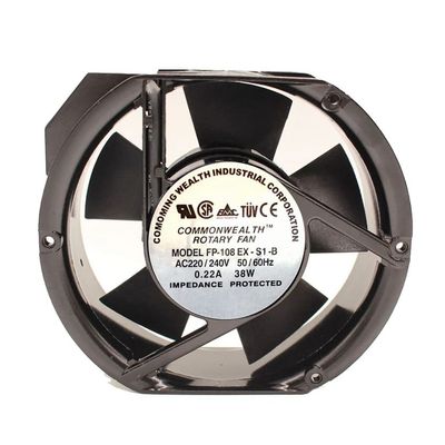 Oval 17251 220V 17CM Cabinet Cooling Fan FP-108EX-S1-B AC Axial Fan Insert Type