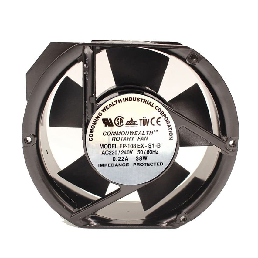 Oval 17251 220V 17CM Cabinet Cooling Fan FP-108EX-S1-B AC Axial Fan Insert Type