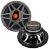 Alphasonik 1 Pair of MPRO654 Mayhem PRO Series 6.5" 1400 Watts Max 350 Watts RMS Mid-Range Car Audio Speaker 4-Ohm Grille, Cast Basket, Cloth Surround, Non Pressed Paper Cone, Neodymium Magnet view 1