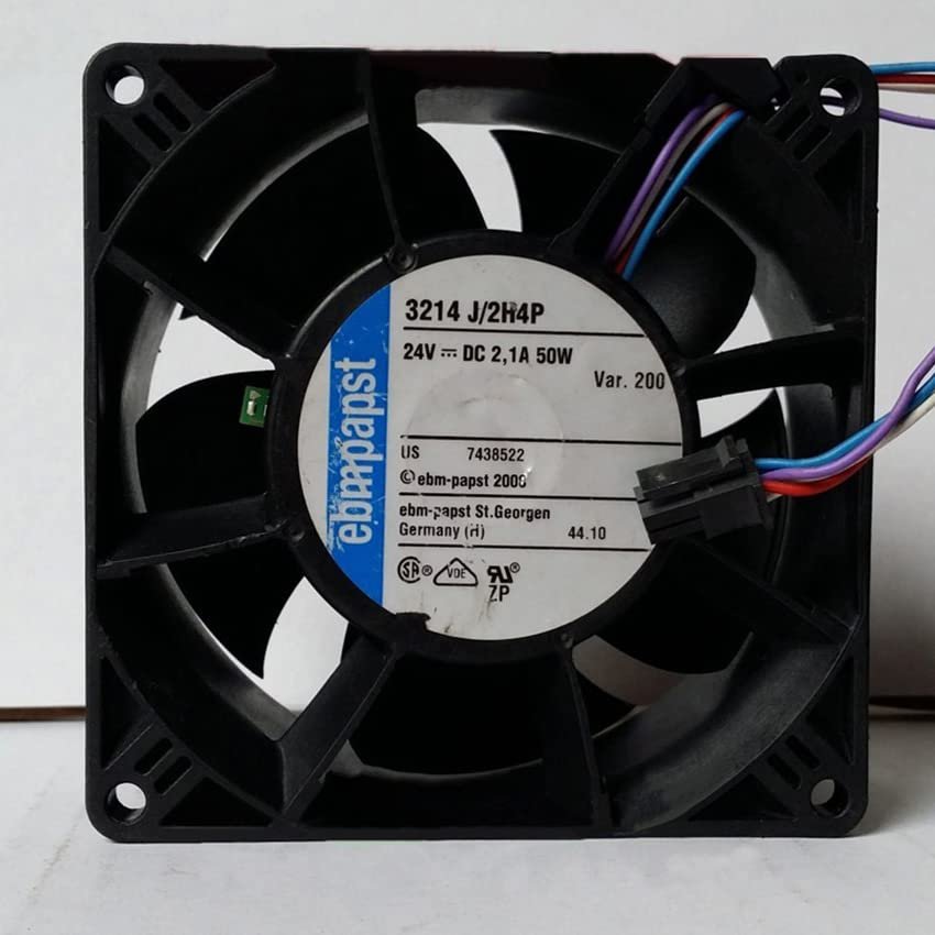 Papst 24V 50W Fan 3214J/2H4P 92X92X38mm Industrial Cabinet Cooling Fan