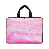 7-9 inch Tablet Sleeve, Evecase 7~9 inch Tablet Ultra-Portable,Neoprene Zipper Carrying Sleeve Case Bag Compatible with 7 8"8.5"8.9" 9" Apple iPad Mini, Samsung Galaxy Tab,Google, Acer (Pink Marble) view 3