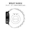 Metal Band Compatible for Garmin Vivoactive 6 5 3/Venu 2 Plus/Vivomove Sport Smart Watch Bands Stainless Steel Bracelet Soft Straps Adjustable Wristband for Garmin Venu sq/Venu sq Music/Venu (Silver) view 3