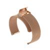 Watch Band Compatible for Garmin Venu 2 Plus/Vivomove Sport/Venu sq Stainless Steel Metal Wristbands for Garmin Venu sq/Venu sq Music/Venu Bracelet Mesh Strap Replacement Bands(RoseGold) view 4