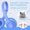vinamass Kids Headphones, Wired Headphones for Kid with Safe Volume Limiter, Kid Headphone with Cord 3.5mm Jack, On-Ear Girls Boys Toddler Headphone for School  view 2