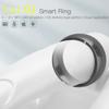 CatXQ Smart Ring Compatible with iOS Android,2 NFC Safe Quick Trigger Instruction (Phone/Location/SOS),Support Simulation of 4 ID/IC Smart Cards,Waterproof,Ceramic Ring for Men Women (Size:12) view 2