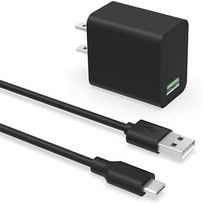 18W Fast Charging USB C Charger Fit for Samsung Galaxy Tab A8 SM-X200 Tablet, Fit for Galaxy Z Flip 5G SM-F707 Phone Type C Power Adapter Supply Cord