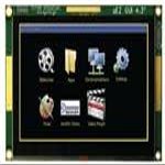 uEZGUI-4088-43WQN-BA, Display Modules uEZGUI LPC4088 w 4.3 PCAP LCD Board 1.0