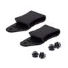 HolsterBuilder TacWare Cant Clips 2-Pack  OWB Adjustable Belt Clips with Hardware  Tuckable Universal Holster and Sheath Attachment  TAC Grip Hook Design  Made in USA view 1