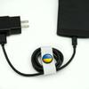 GRAPHICS & MORE Ukraine Country Flag Headphone Earbud Cord Wrap - Charging Cable Manager - Wire Organizer Set of 2 - White view 4