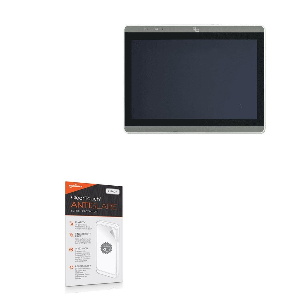 BoxWave Screen Protector Compatible with Advantech HIT-W101L - ClearTouch Anti-Glare (2-Pack), Anti-Fingerprint Matte Film Skin