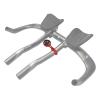 Aero Bars Mount - Garmin Bike Computer Mount for Garmin Edge, Compatible with Bike GPS Computer,Wahoo,Bryton,Cateye,GoPro Full Range and Flashlight (Red) view 1