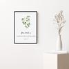 RCVTVPV Psalm 119 105 Wall Art Thy Word Is A Lamp Unto My Feet And Light Unto My Path Poster Canvas Wall Art For Home Office Framed Ready to Hang 12"x16" view 3