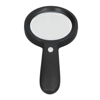 Hand Held LED Illuminated Magnifying Glass High Magnification 10X for Office School Outdoor Home
