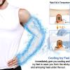 beister UV Protection Cooling Arm Sleeves, Women Men Summer Outdoor Sunblock Arm Cover with Thumb Hole view 3