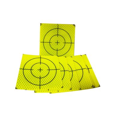 20Pcs 100X100MM Fluorescent Green reflector sheet Compatible For Trimble Topcon Sokkia South Surveying Total Station