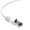 InstallerParts (10 Pack Ethernet Cable CAT7 Cable Shielded (SSTP) Booted 20 FT - White - Professional Series - 10Gigabit/Sec Network/High Speed Internet Cable, 600MHZ view 1
