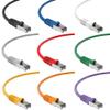 InstallerParts (10 Pack Ethernet Cable CAT7 Cable Shielded (SSTP) Booted 20 FT - White - Professional Series - 10Gigabit/Sec Network/High Speed Internet Cable, 600MHZ view 3
