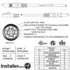 InstallerParts (10 Pack Ethernet Cable CAT7 Cable Shielded (SSTP) Booted 20 FT - White - Professional Series - 10Gigabit/Sec Network/High Speed Internet Cable, 600MHZ view 4