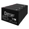 6V 12AH F2 Replacement Battery for APC Back-UPS BP650S - 4 Pack view 1