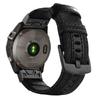 Abanen Quick Fit 26mm Nylon Watch Band for Garmin epix Pro 51mm / Fenix 8 51mm / Instinct 2X, Woven Durable Military Sport Wrist Strap for Fenix 7X/6X/5X, Tactix Delta (Black) view 1