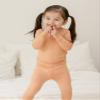 VAENAIT BABY Kids Long Sleeve Sleepwear Pajamas 2pcs Set Modal Milkorange 8 Years view 2