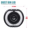 Dust Bin Lid Replacement Compatible with Dyson V6 Vacuum Cleaner DC58 DC59 DC62 DC72 DC74 Bin, Dust Bucket Cover Replacement Parts view 2