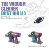 Dust Bin Lid Replacement Compatible with Dyson V6 Vacuum Cleaner DC58 DC59 DC62 DC72 DC74 Bin, Dust Bucket Cover Replacement Parts view 3