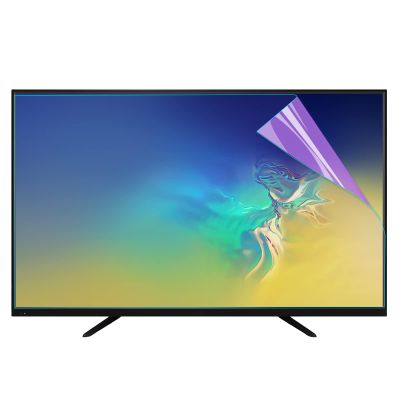 Anti-Glare TV Screen Protector Anti Blue Light Anti-Scratch Injury LCD Display Protector Film, Anti-UV Protector Film for LCD, LED, 4K OLED & QLED HDTV / 39in 856x478mm