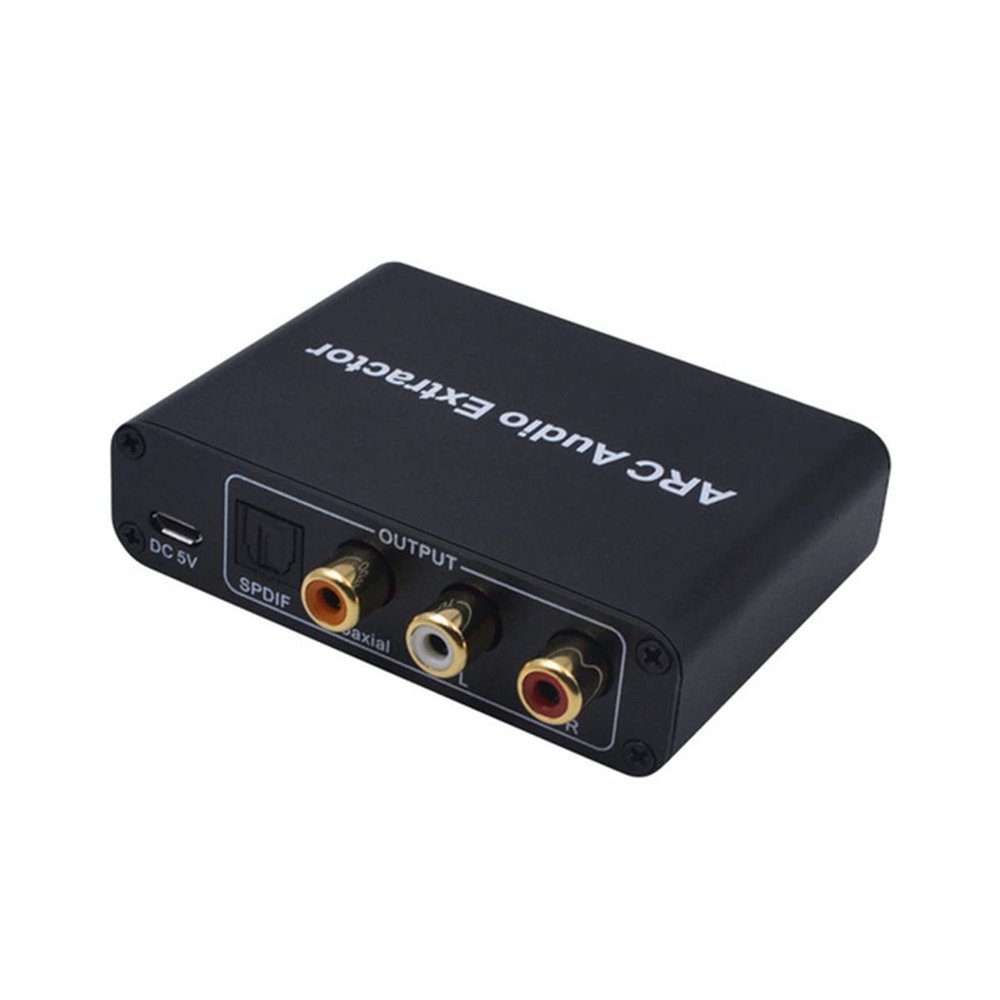 ND HDMI ARC Audio Extractor Digital DAC to RCA Coax SPDIF 3.5MM Converter Adapter