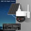 ANBERX Outdoor Security Camera, 2K/3MP Night Vision Security Cameras Wireless Outdoor with PIR Motion Sensor IP66 Waterproof Solar Camera Security Outdoor(Black) view 3